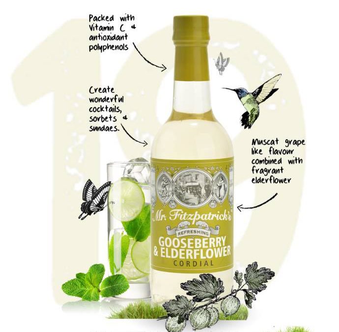 Say hello to the newest addition to our cordial family!! Gooseberry & Elderflower