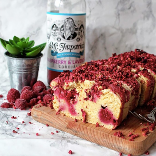 Raspberry & Lavender Bake by SpamellaB