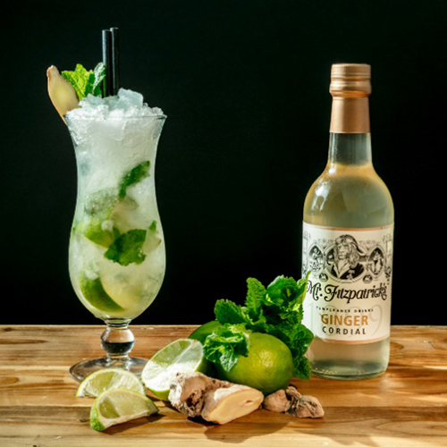 Non Boozy Ginger Mojito